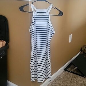Never worn Pin strip dress